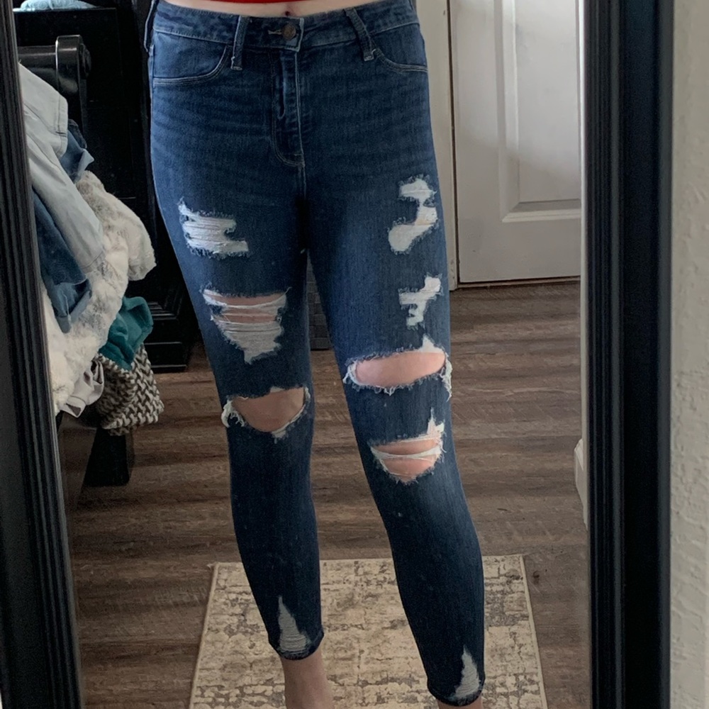 Hollister high rise skinny Jeans legging